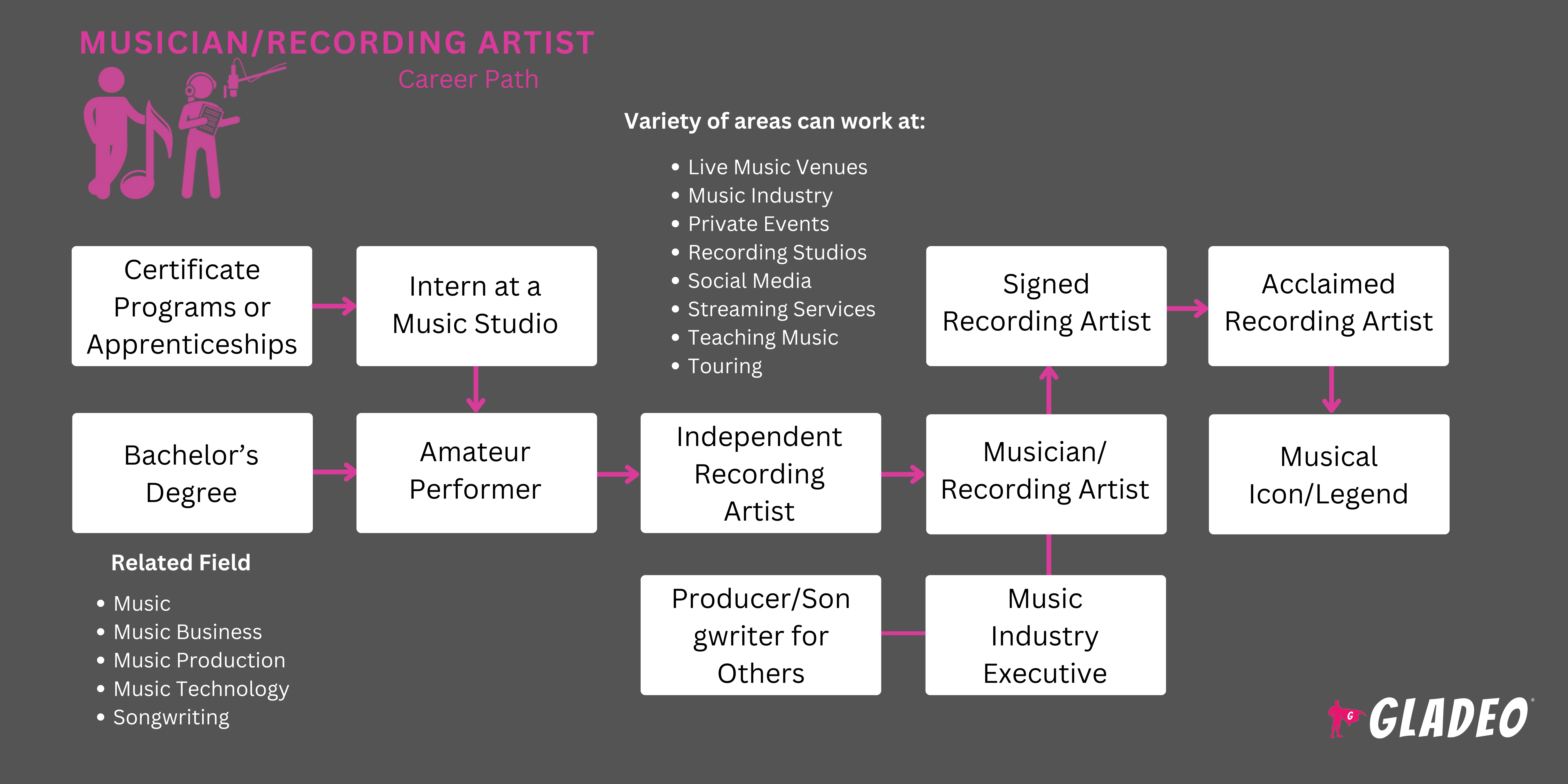 Musician/Recording Artist Roadmap