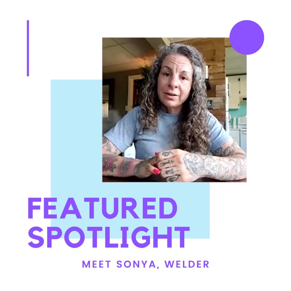 Featured Spotlight, Meet Sonya, Welder