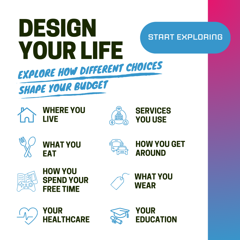 Lifestyle budget tool