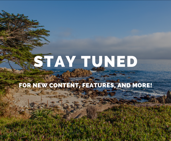 Stay tuned for new content, features, and more